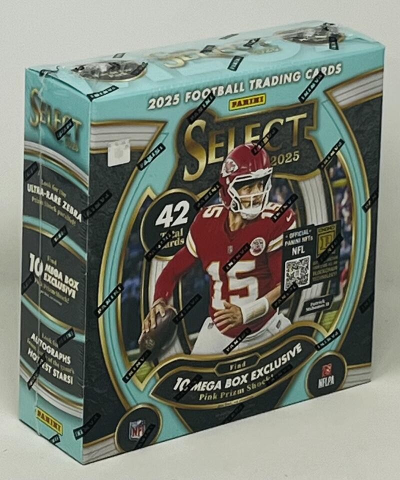 2025 Panini Select Football Mega Box (Pink Prizm Shock Parallels!)