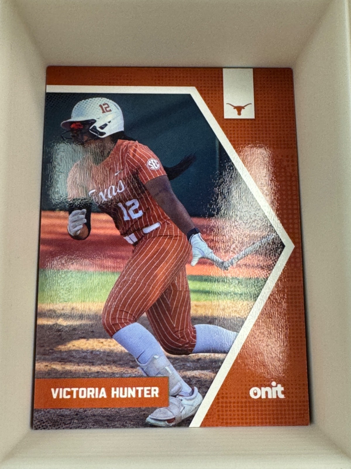 2026 Texas Longhorns Softball Onit Trading Card Base, Photo Variation & Insert