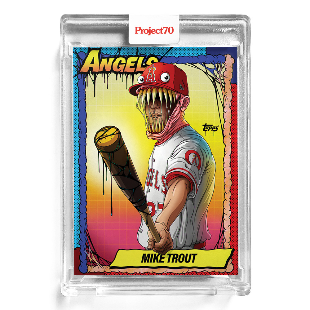TOPPS PROJECT 70 #79 Mike Trout by Alex Pardee 🔥 In Hand SHIPS TODAY!!!