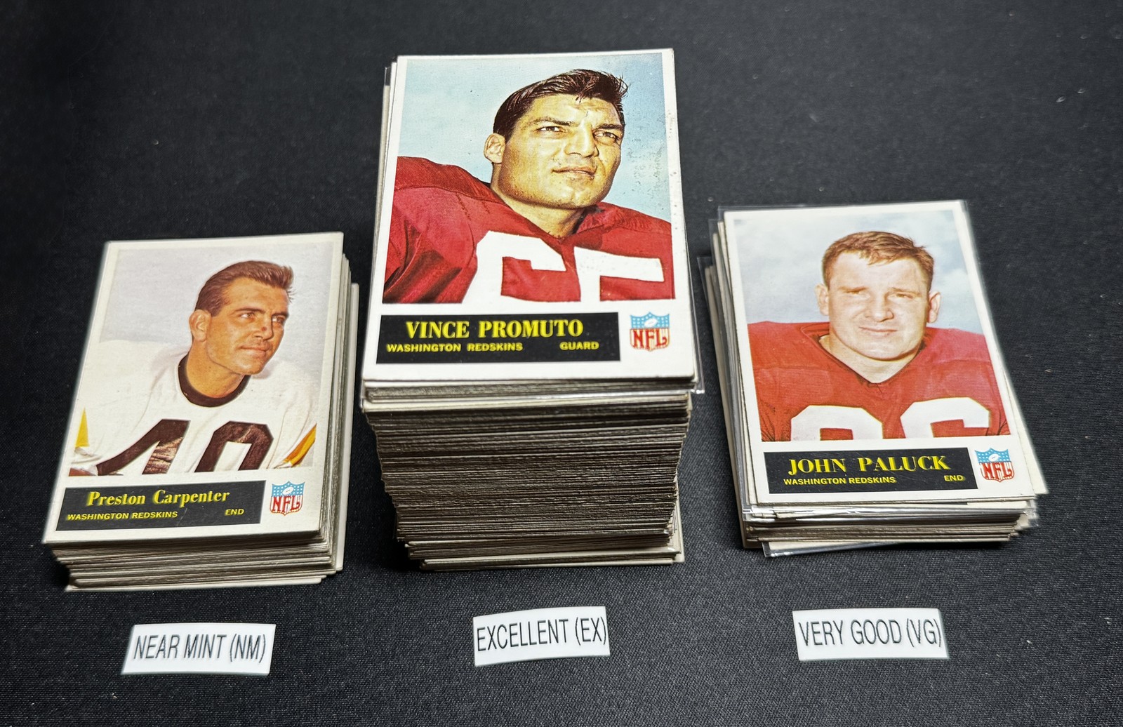 1965 Philadelphia Football Cards 1-198 (P-NM) – You Pick – Complete Your Set