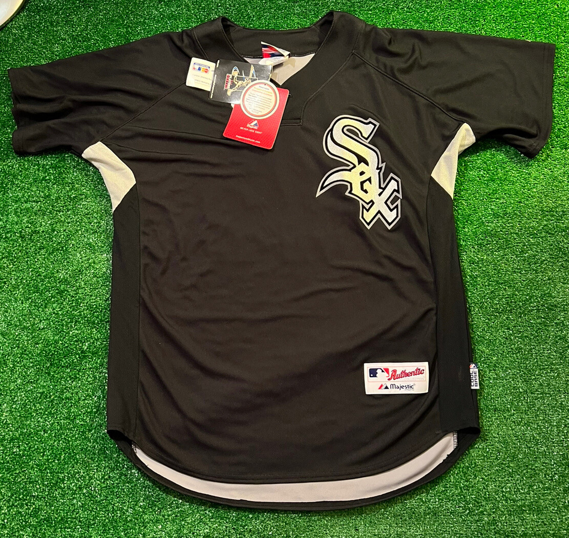 New Chicago White Sox Majestic Authentic Jim Thome Cool Base Batting Jersey L