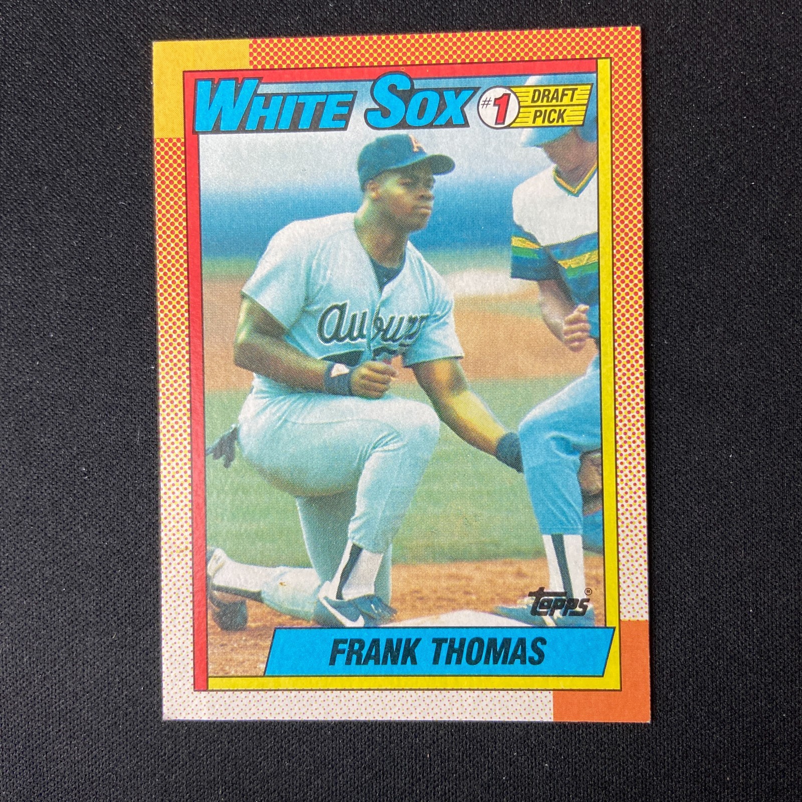 1990 Topps – Frank Thomas #414 #1 Draft Pick White Sox