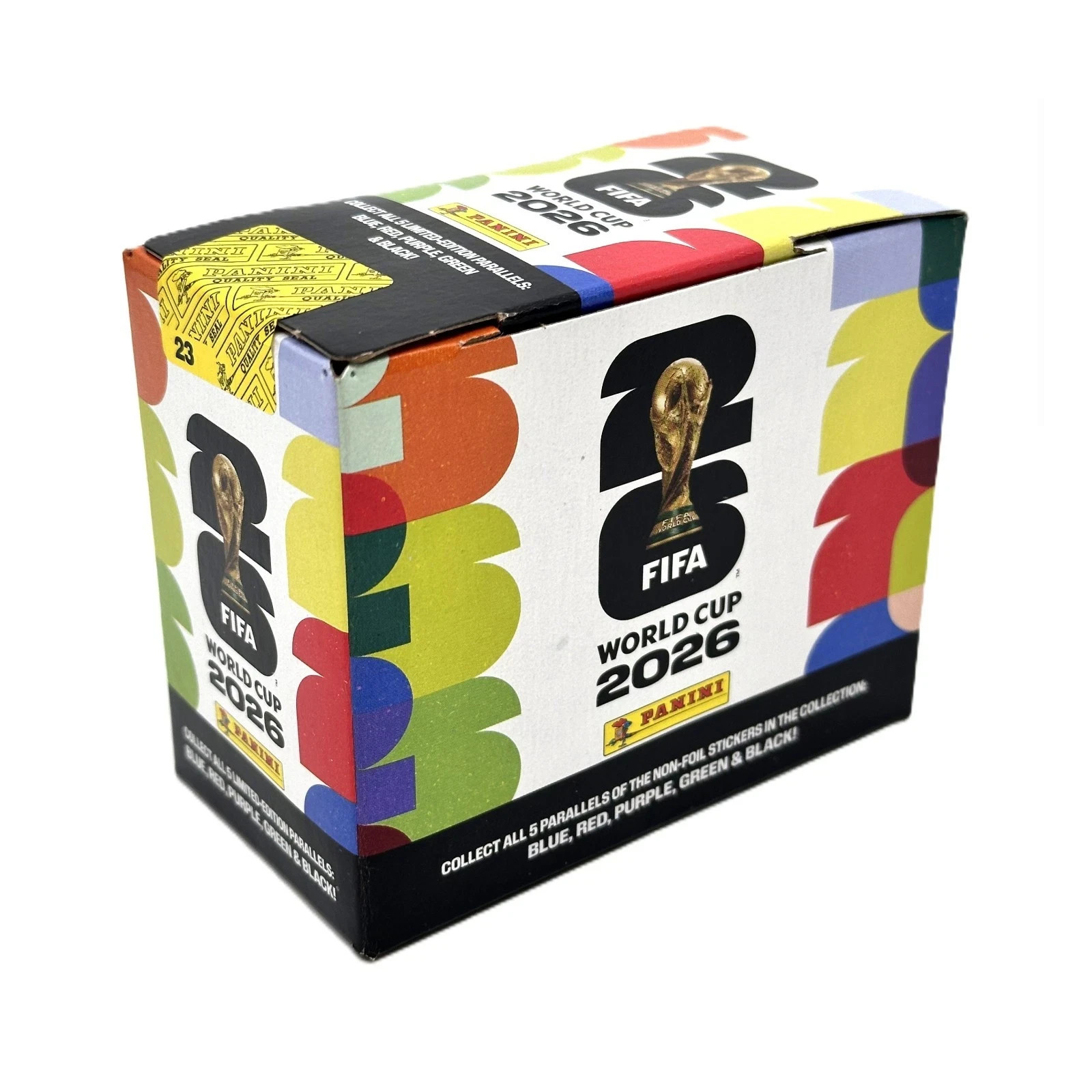 2026 Panini World Cup 25Ct. Sticker Pack Box 175 Stickers Free Shipping