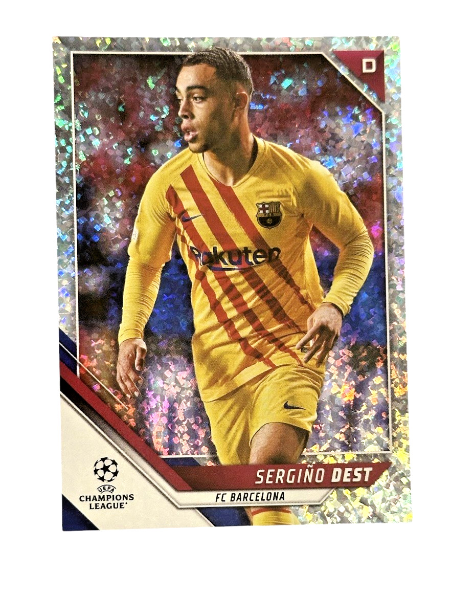 2021-22 Topps Uefa Champions League – Sergino Dest #111 Sparkle Foil