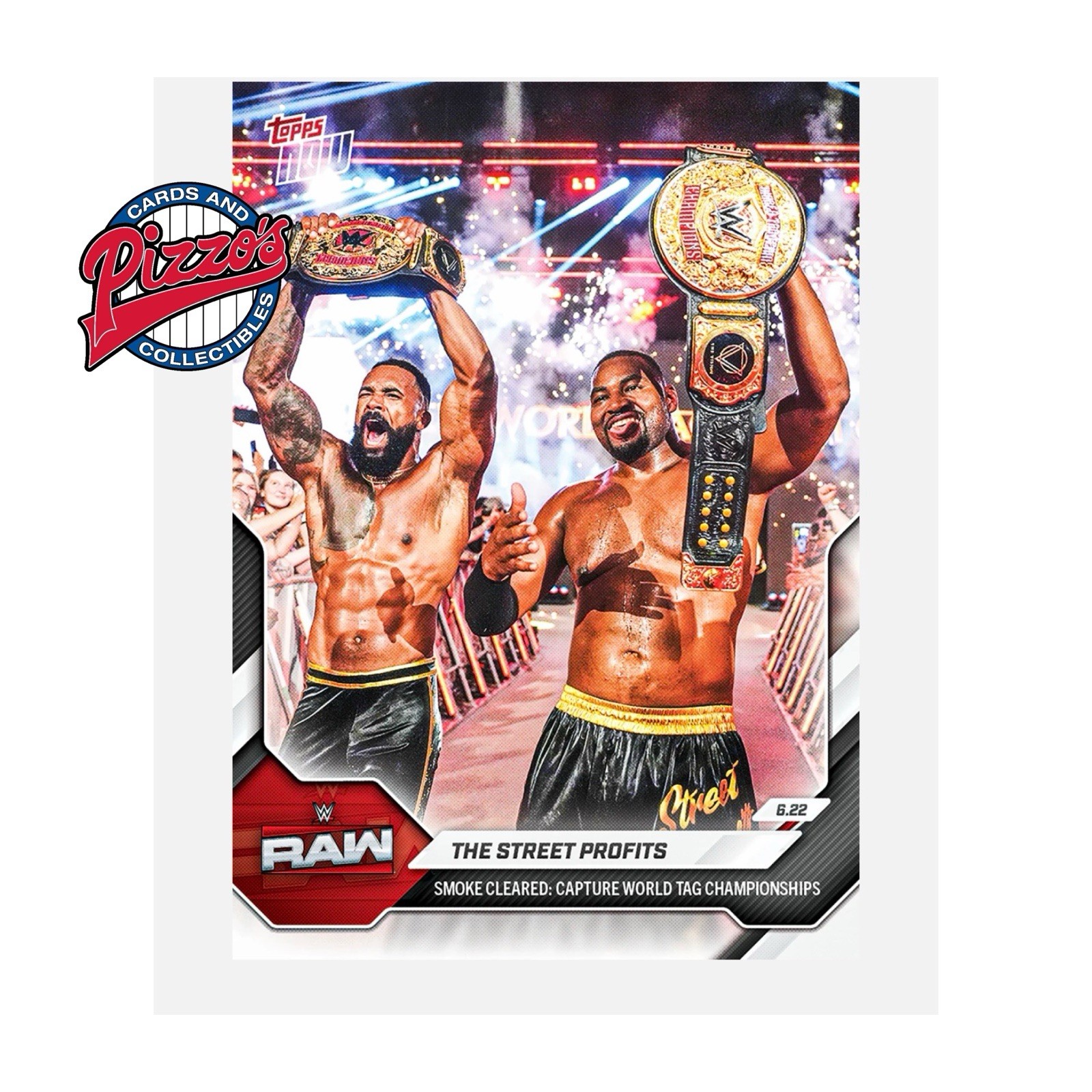 The Street Profits World Tag Team Champions 2026 WWE Topps NOW Card 65 Presale