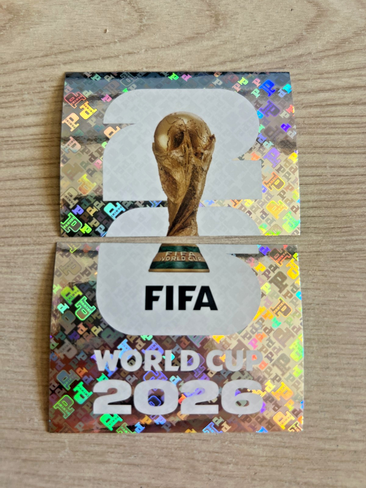 2026 Panini FIFA World Cup Sticker Logo Foil Sticker Rare FWC 1 & FWC 2