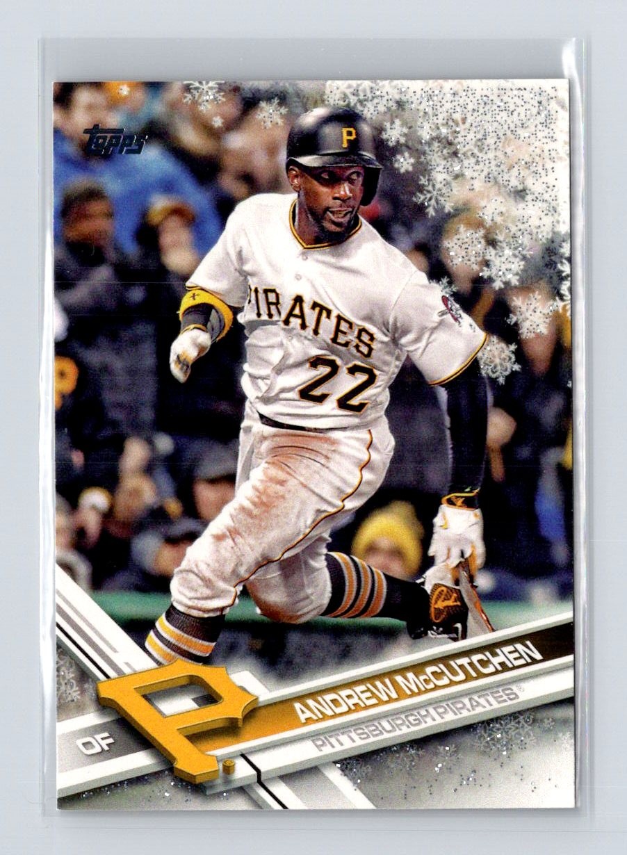 2017 Topps Holiday Metallic Snowflakes #HMW132 Andrew McCutchen Pirates