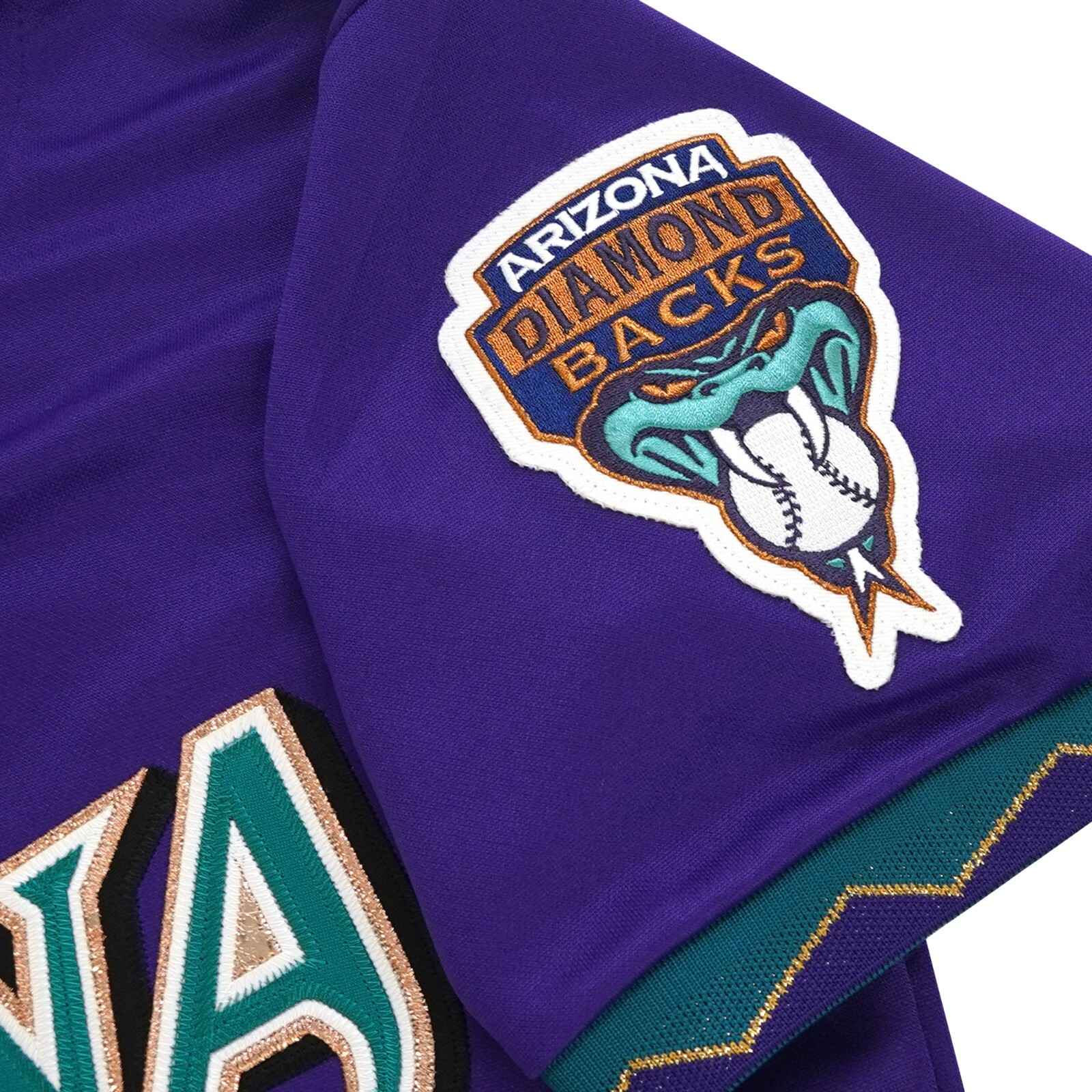 Randy Johnson Arizona Diamondbacks 2001 World Series Alt Purple Men’s Jersey