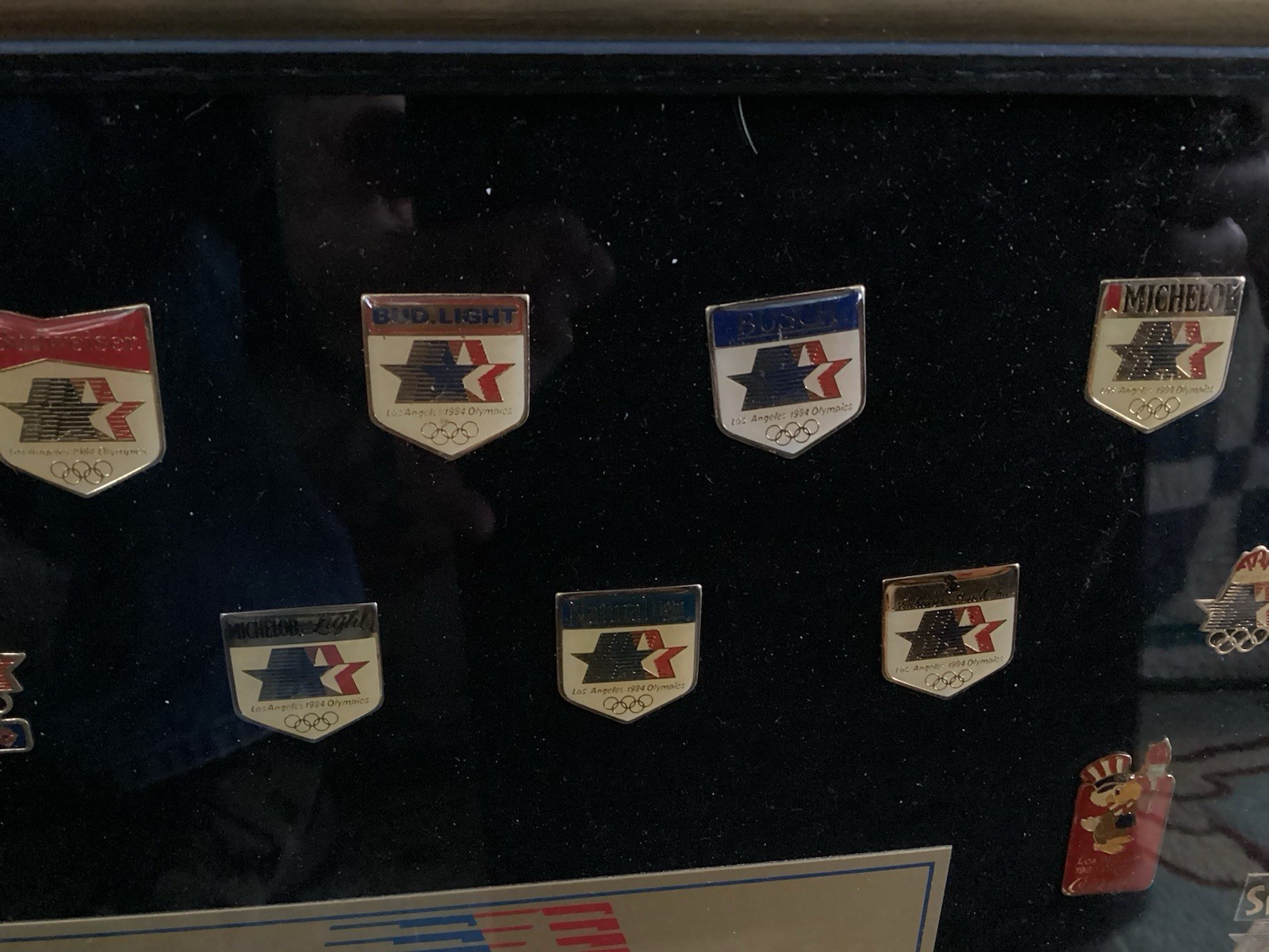 1984 Los Angeles Olympic Games Limited Edition Sponsor Pin Set