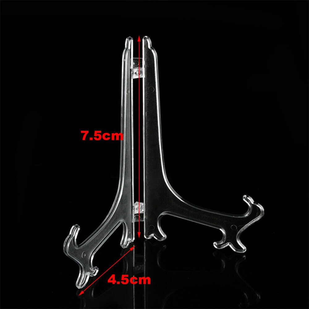 25/50 Pack 3-inch Mini Easel Display Stand for Sports Trading and Baseball Cards