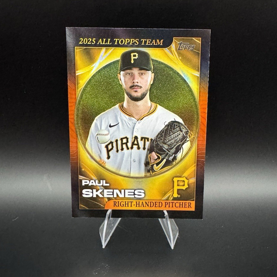 Topps 2026 Series 1 Paul Skenes ATT-10 Orange Foil /25 Pirates