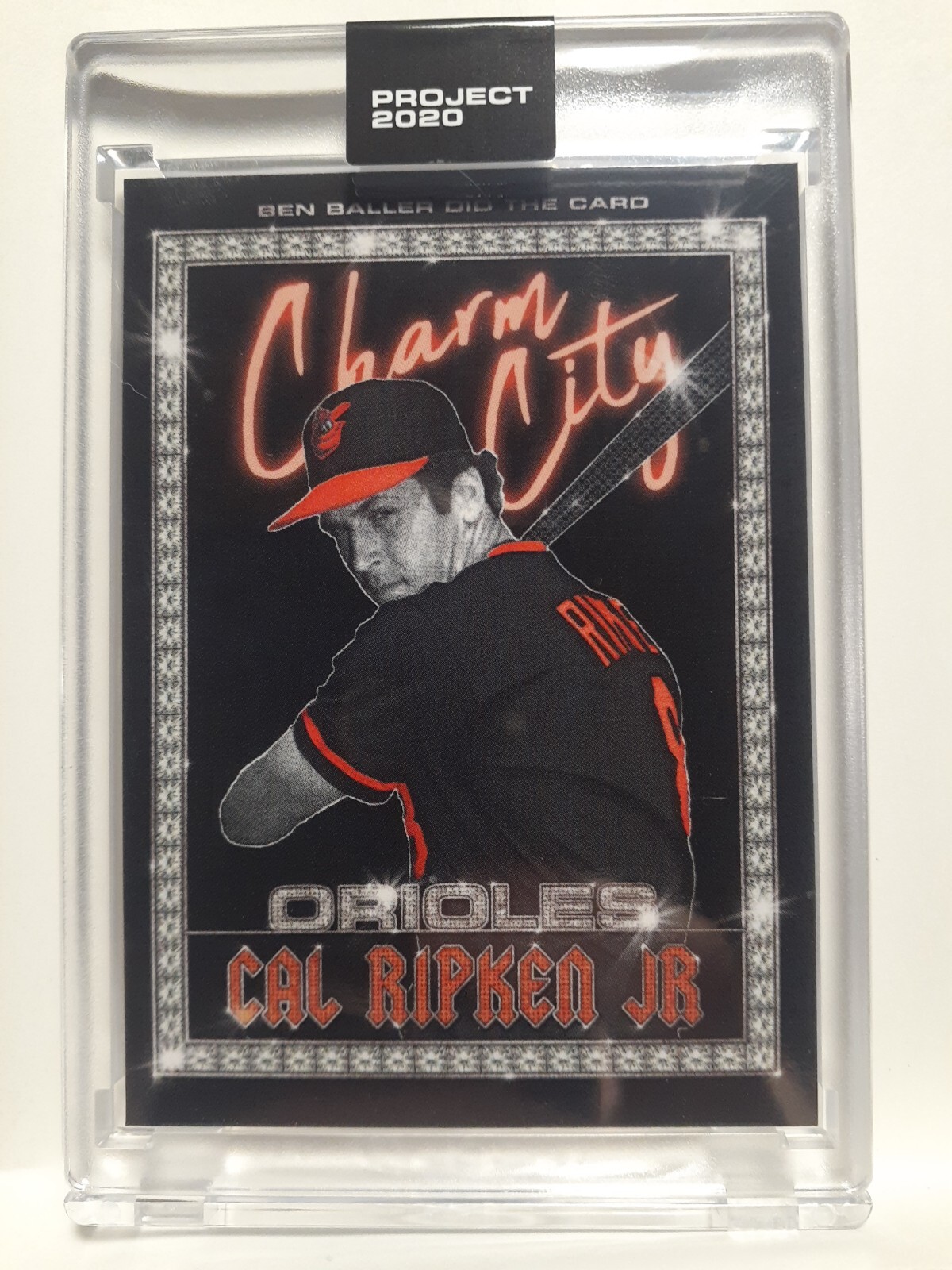 2020 TOPPS PROJECT 2020 CAL RIPKEN JR. BY BEN BALLER “Charm City” card #109 HOF⚾