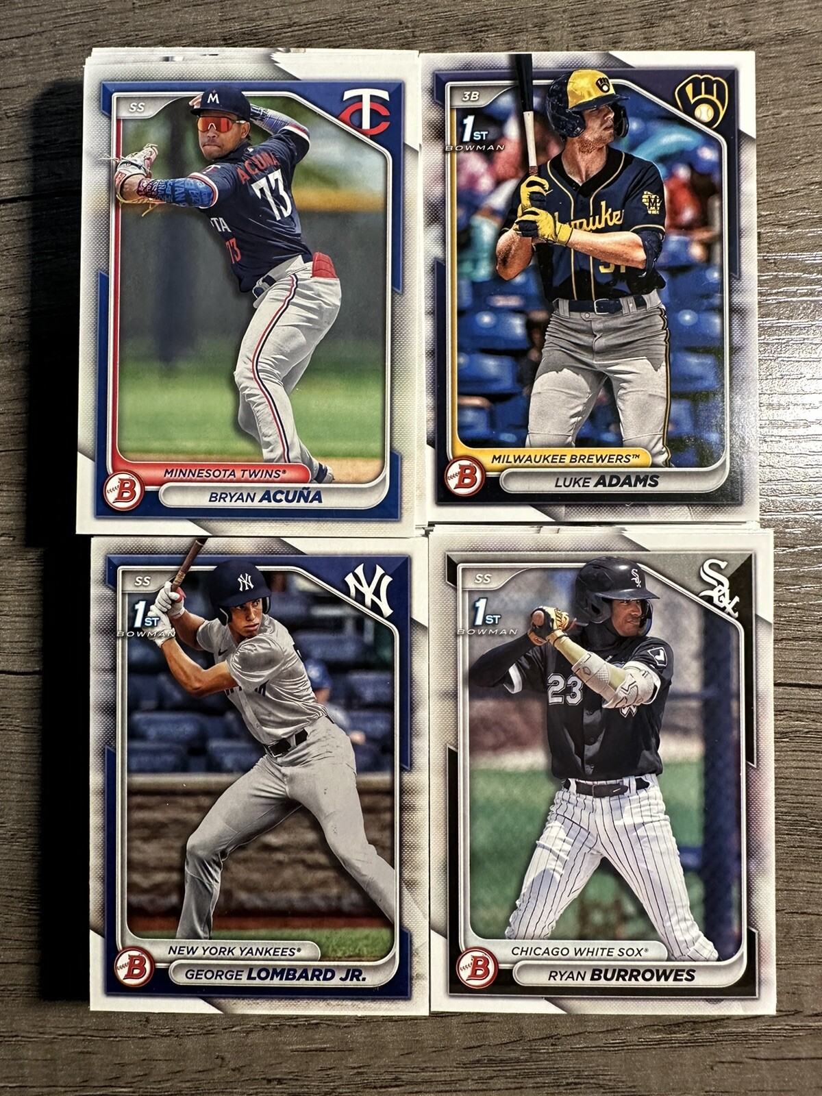 2024 Bowman Baseball Paper Prospects #1-150: You Pick- Complete Your Set