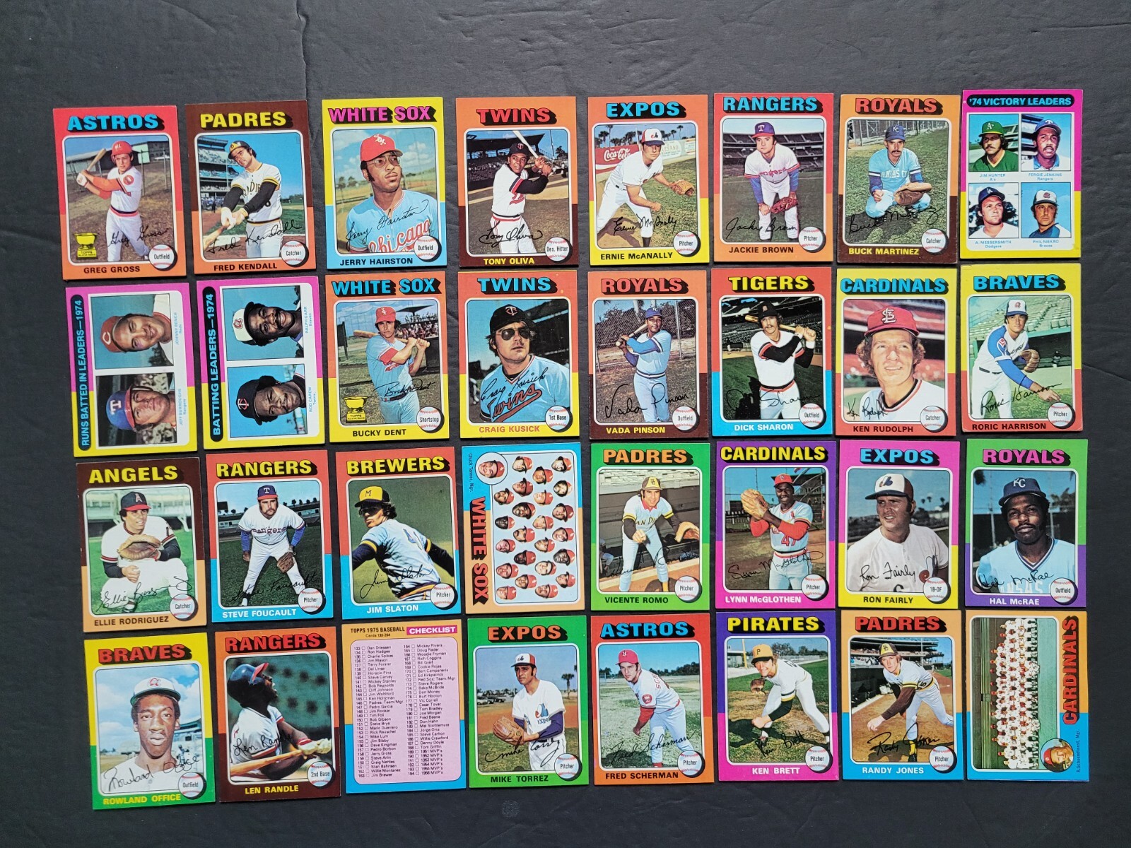 1975 TOPPS mini CARDS Your Pick #1 to #334 Finish your set Many Ex-Mt to Mint