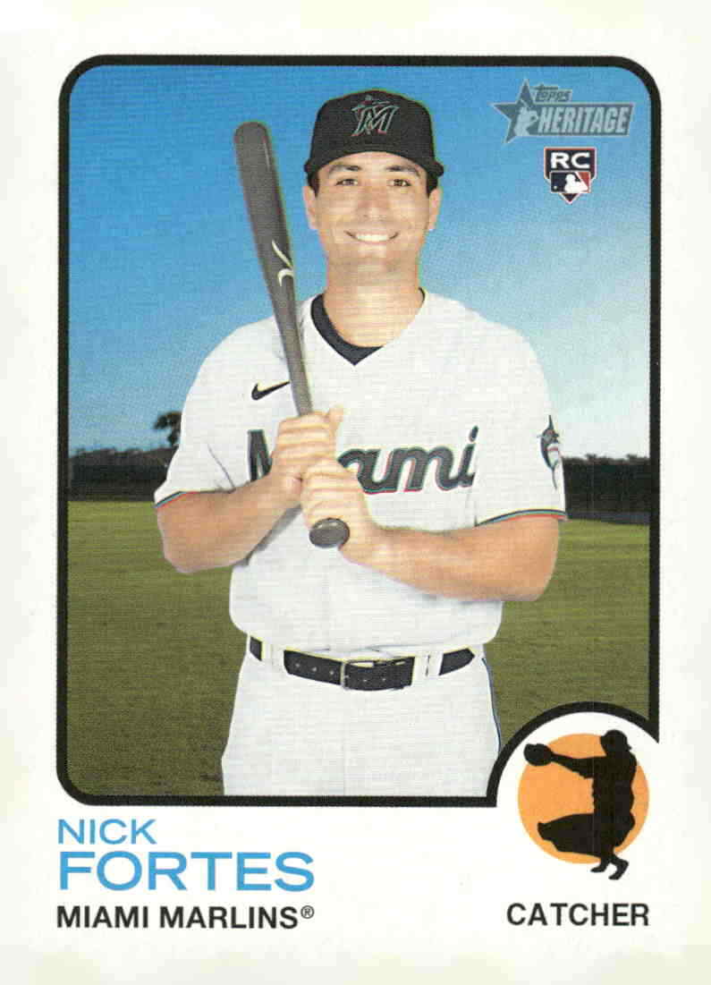 2022 Topps Heritage #149 Nick Fortes