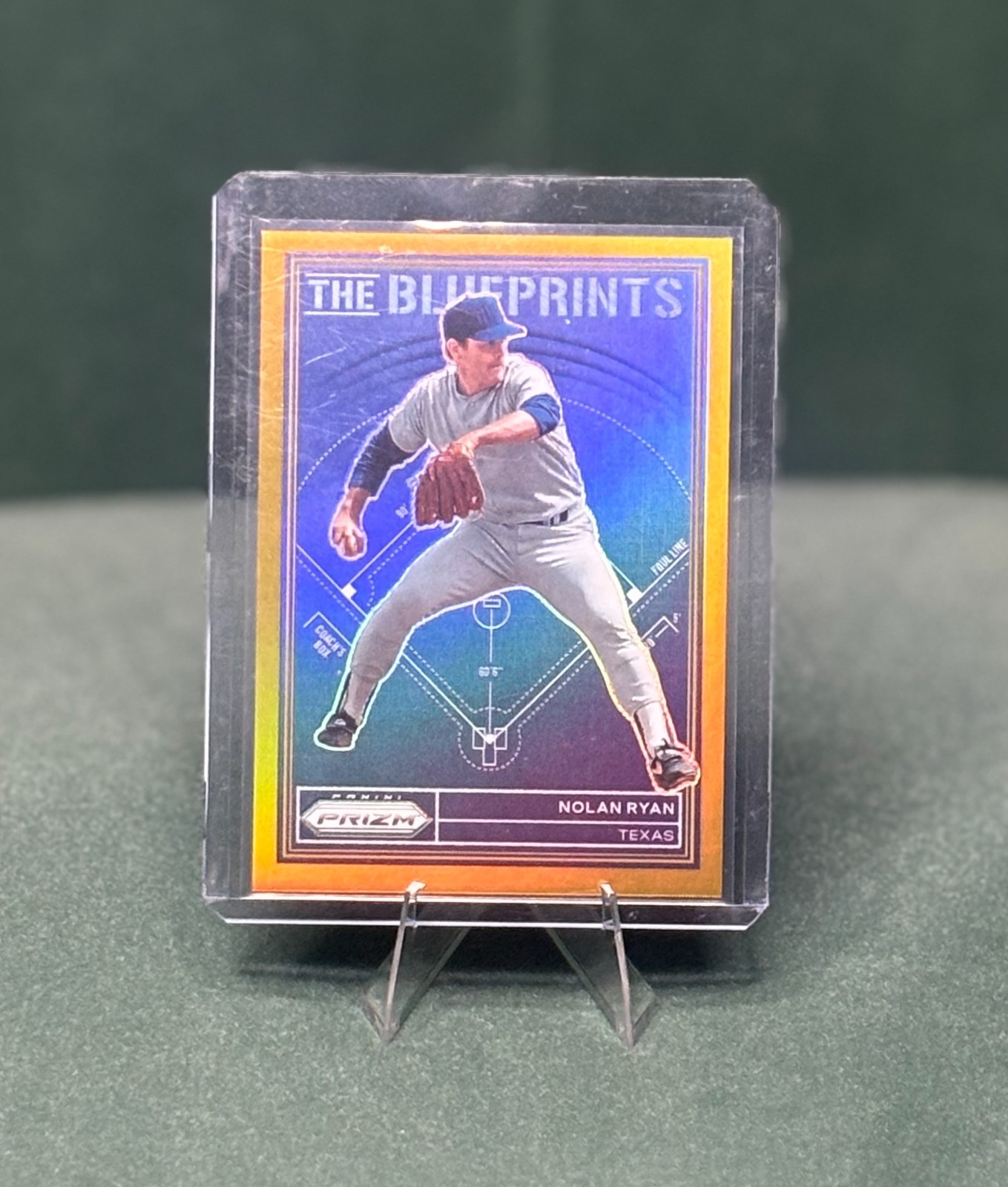 2023 Panini Prizm Baseball – The Blueprints Nolan Ryan Gold 09/10 TB9