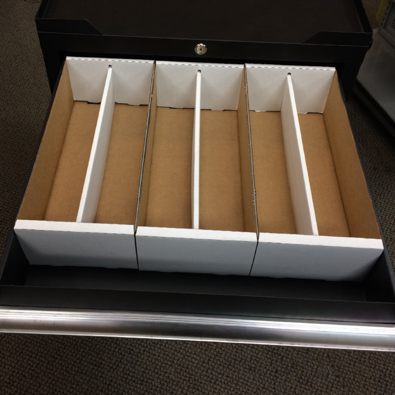 TCGRack Steel 5-Drawer Rolling Cabinet
