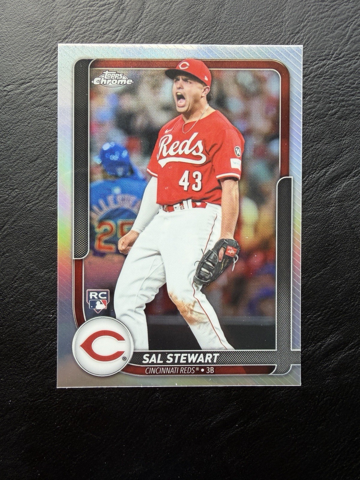 Sal Stewart 2026 Topps Chrome Series 2 Flagship Collection Rookie Card #72 -Reds