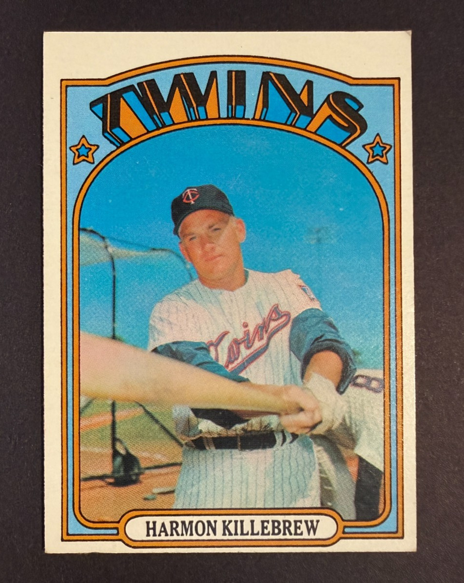 1972 Topps Baseball Harmon Killebrew #51 Minnesota Twins – VG+/EX