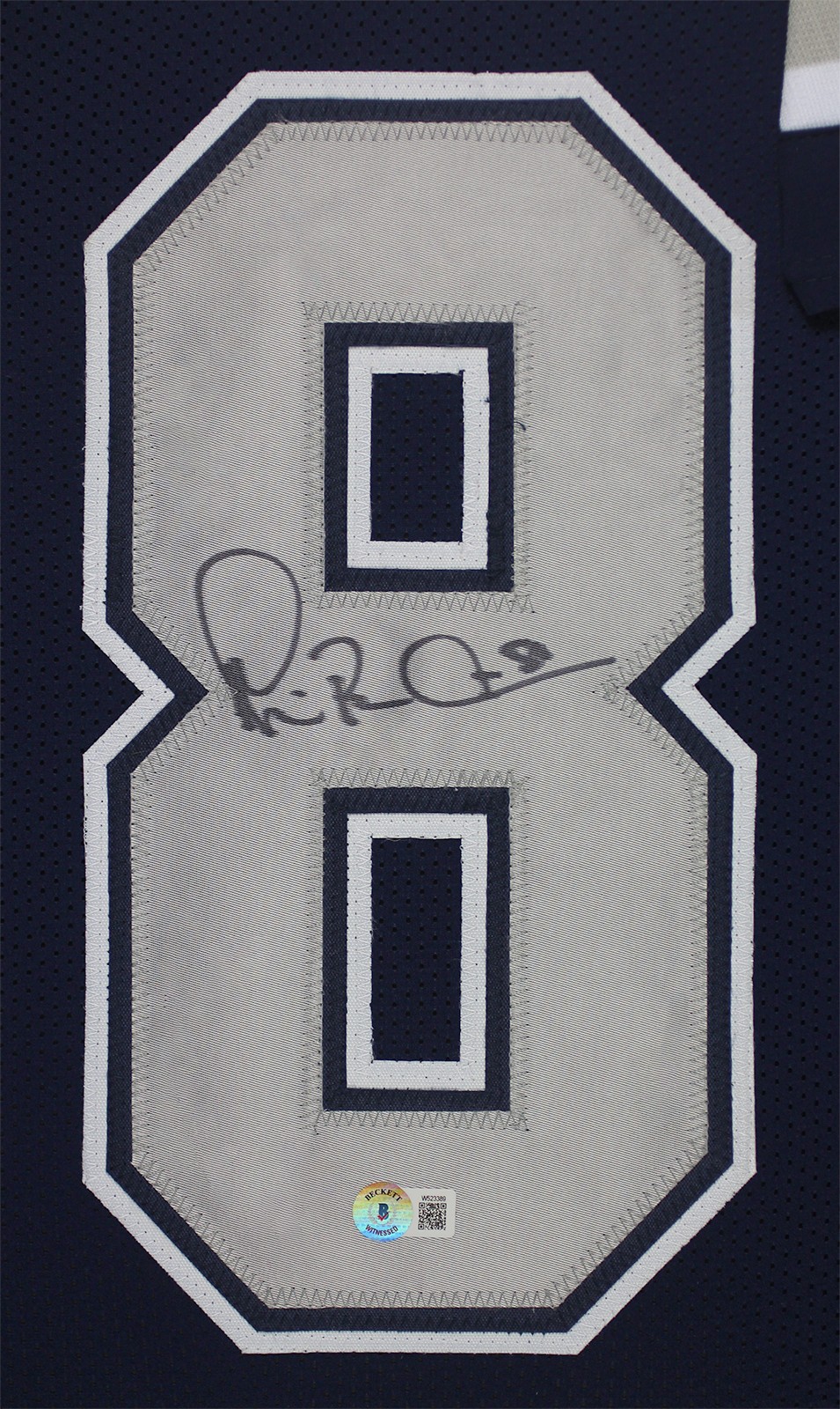 Michael Irvin Autographed & Framed Blue Dallas Jersey Beckett Certified
