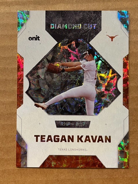 TEAGAN KAVAN 2026 Onit Texas Softball Diamond Cut SP insert qty available