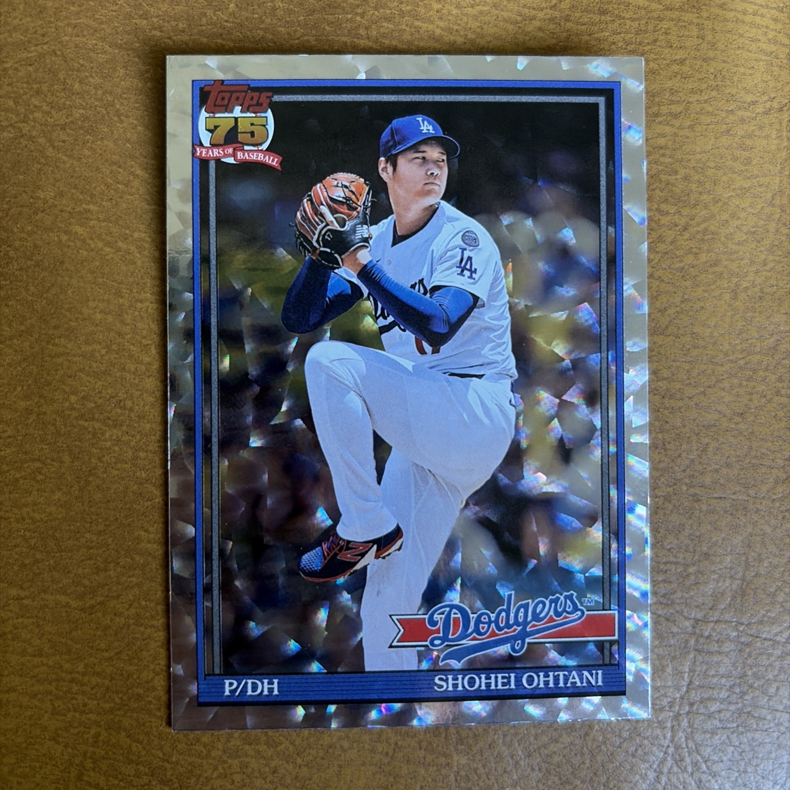 2026 Topps Series 1 – 1991 Topps Baseball Shohei Ohtani #T91-100 Crackle Foil