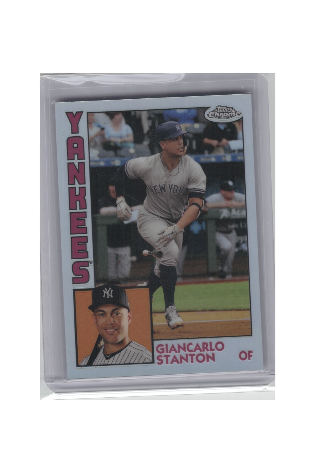2019 Topps Chrome #84TC-13 Giancarlo Stanton 1984 Topps 35th Anniversary B9R1C54