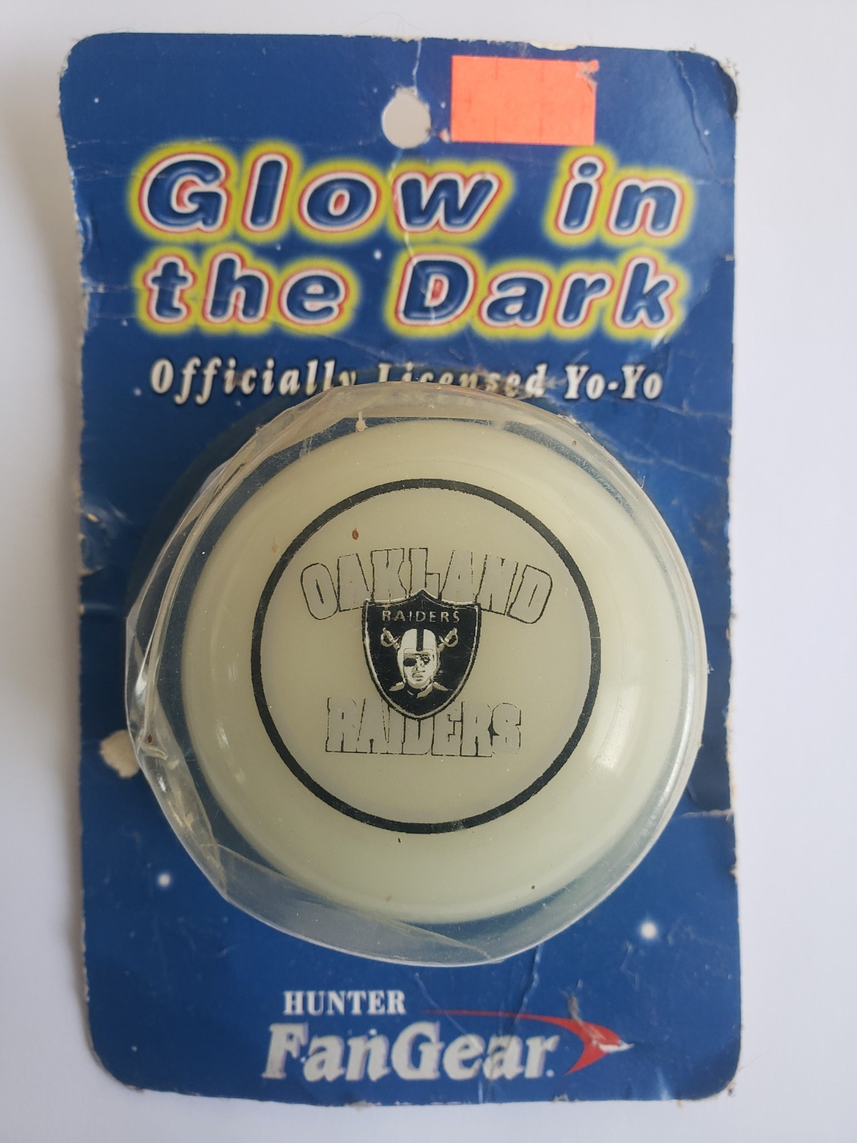 Oakland Raiders Yo-Yo Vintage RARE NFL NEW NOS Glow in the dark LA Vegas