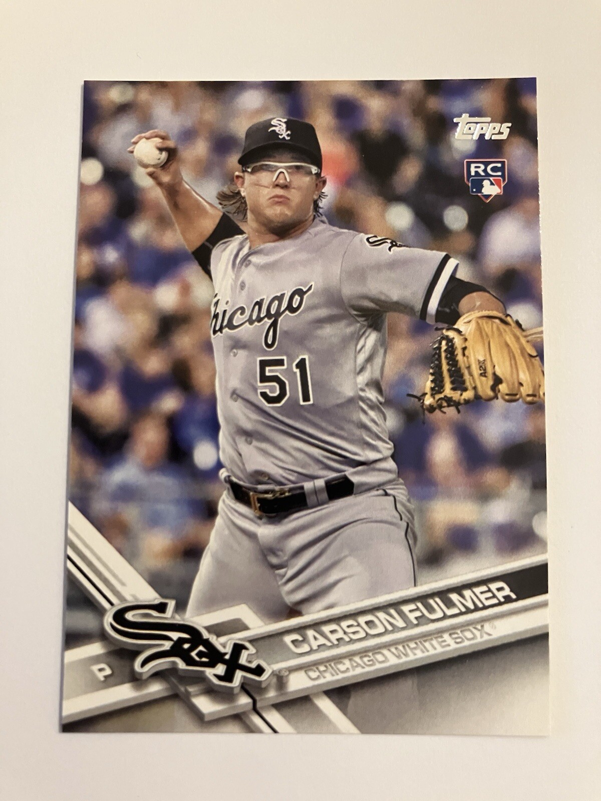 Carson Fulmer 2017 Topps Series 1 Rookie Card #33 Chicago White Sox RC