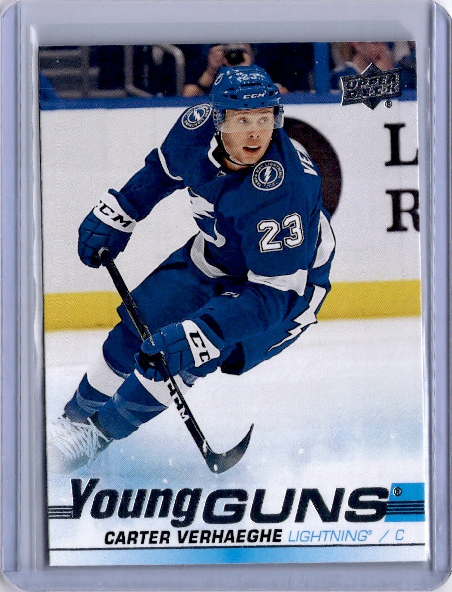Carter Verhaeghe Young Guns #224 2019-20 Upper Deck [M190]
