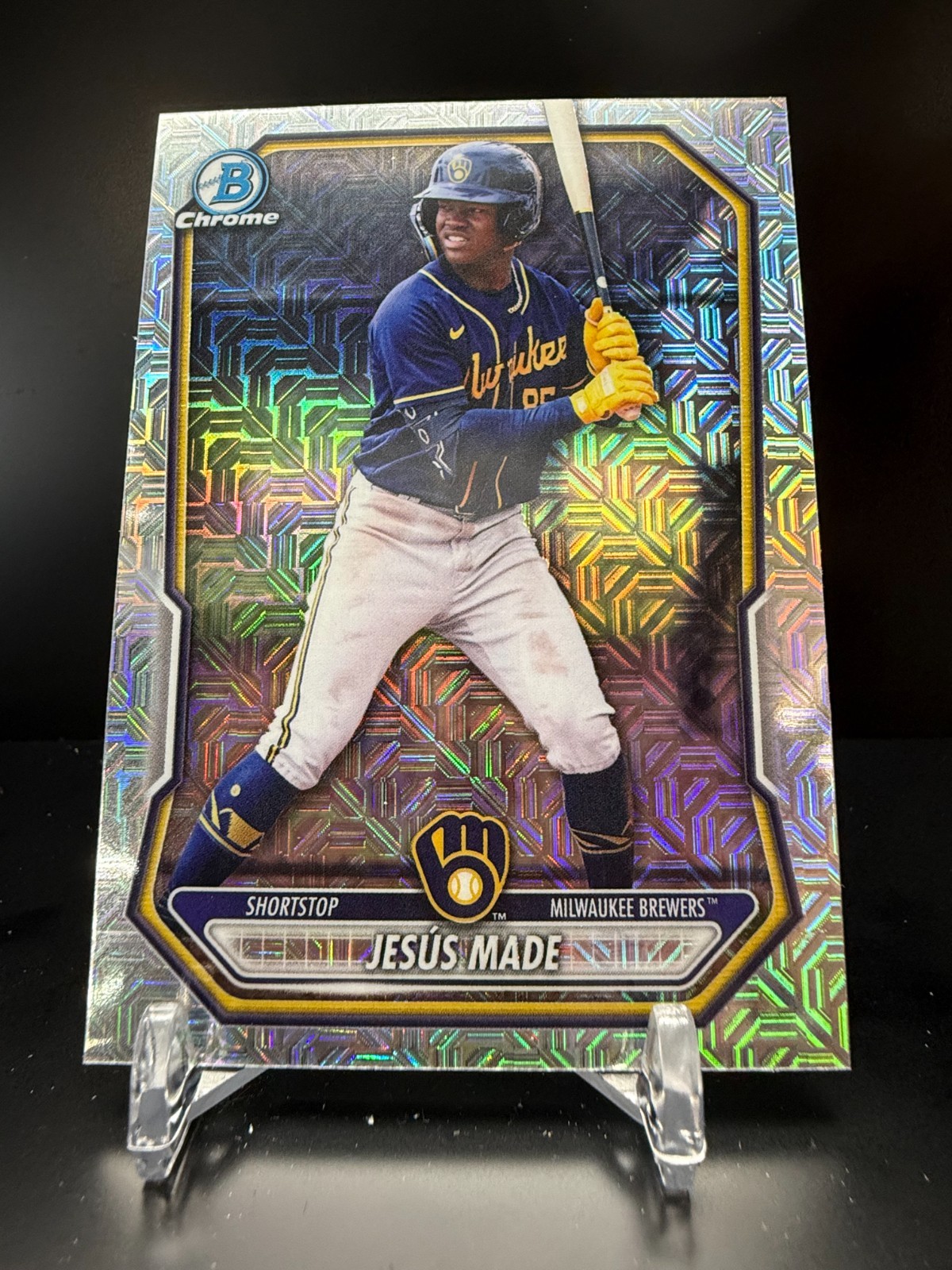 F795 – 2026 Bowman Chrome Prospects – Jesus Made #BCP-96 – Mojo Refractor