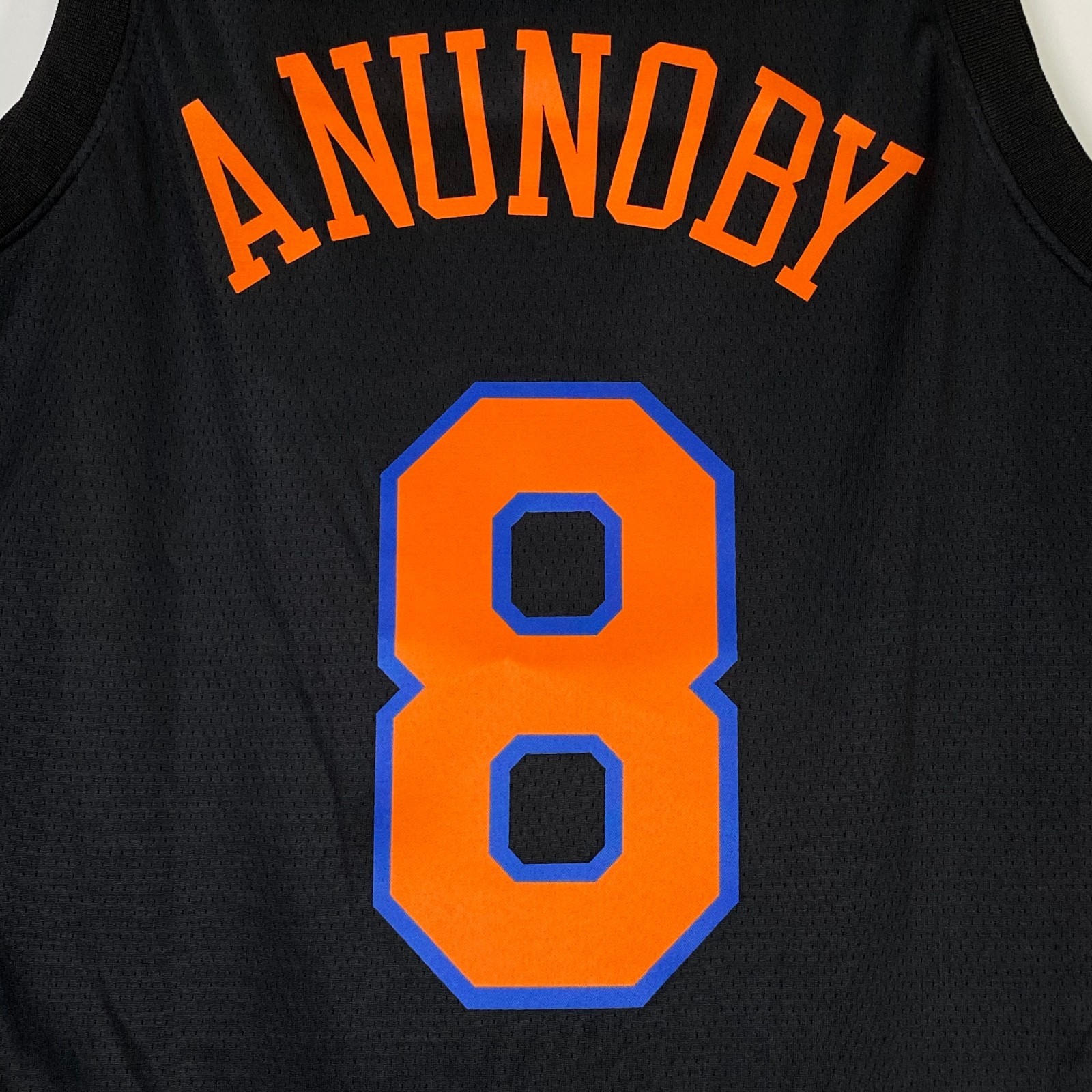 OG Anunoby #8 Statement Edition Men’s Swingman Jersey ,Black Size：S-2XL
