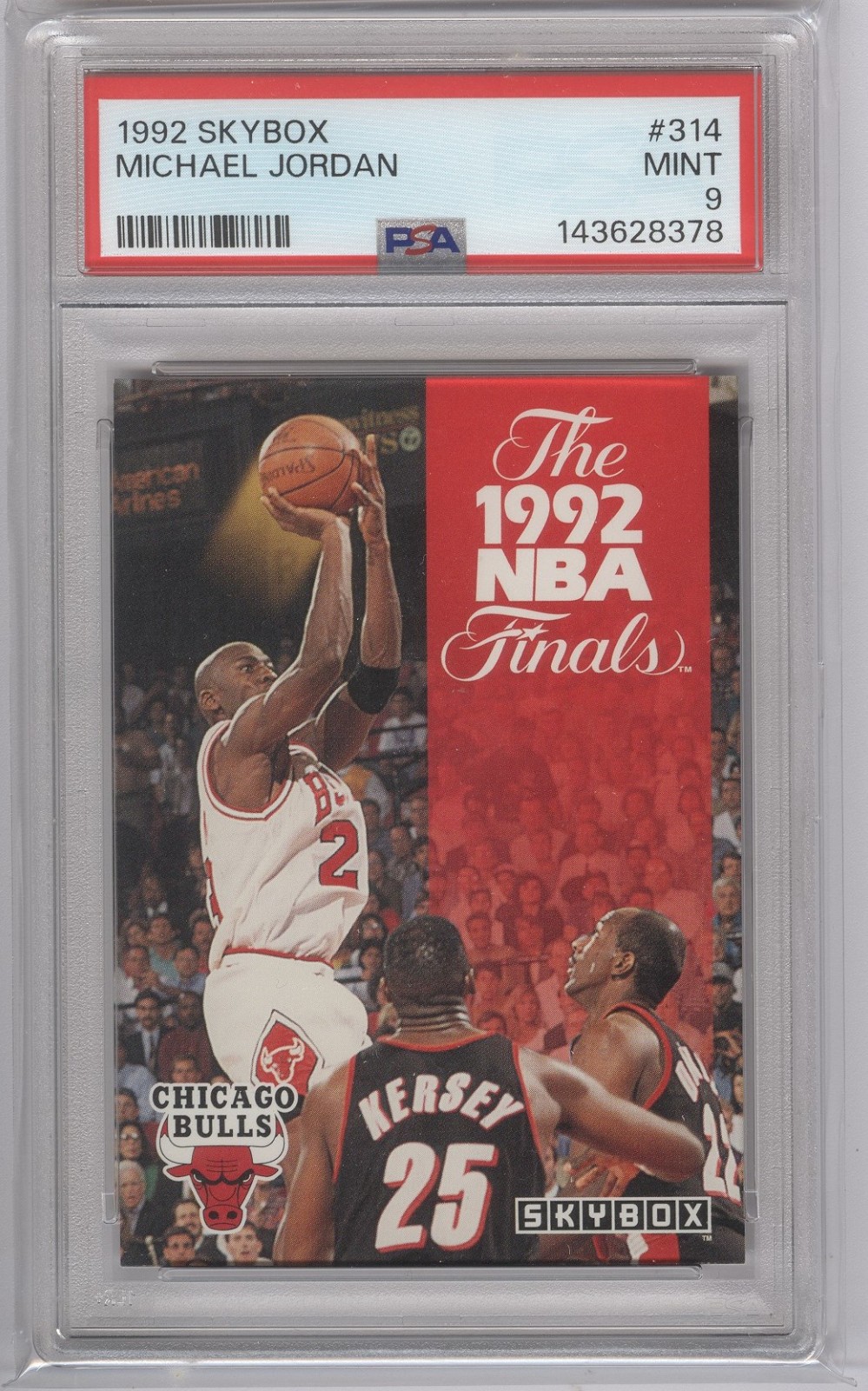 1992 Skybox Michael Jordan #314 PSA 9 mint