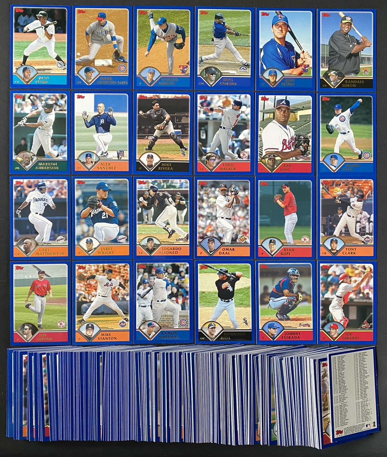 2003 Topps Traded & Rookies – Baseball Cards – Complete Your Set – You U Pick