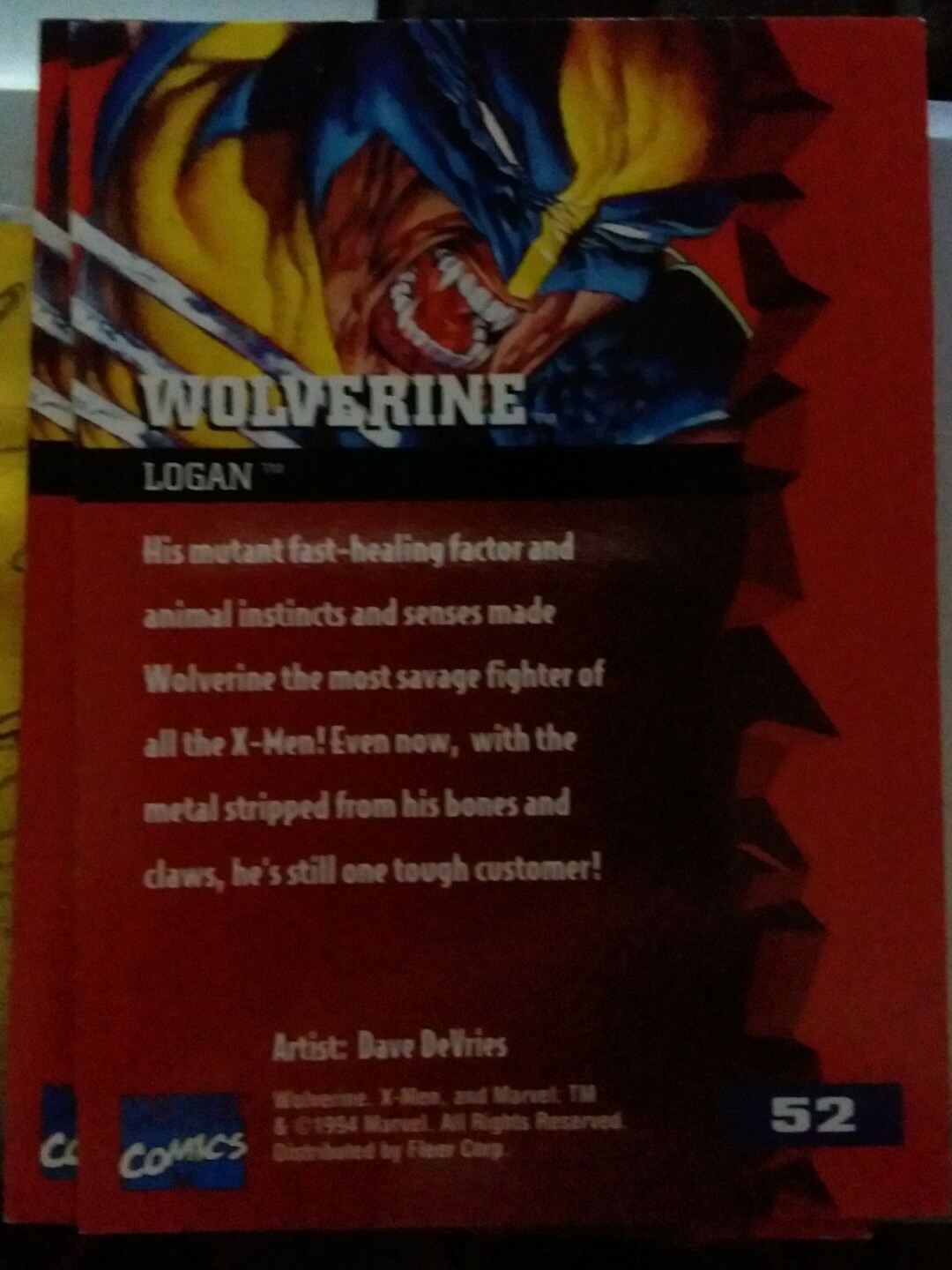 X-Men Marvel (1995, Fleer Ultra) Base Card You Pick, Finish Your Set