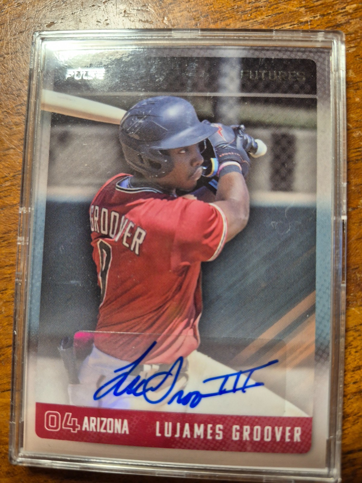 2025 Piulse Baseball Futures LuJames Groover Autograph