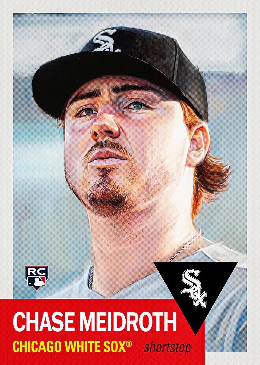 Topps MLB® Living Set® Card #897 ⚾️ Chase Meidroth RC ⚾️ Chicago White Sox 🧦
