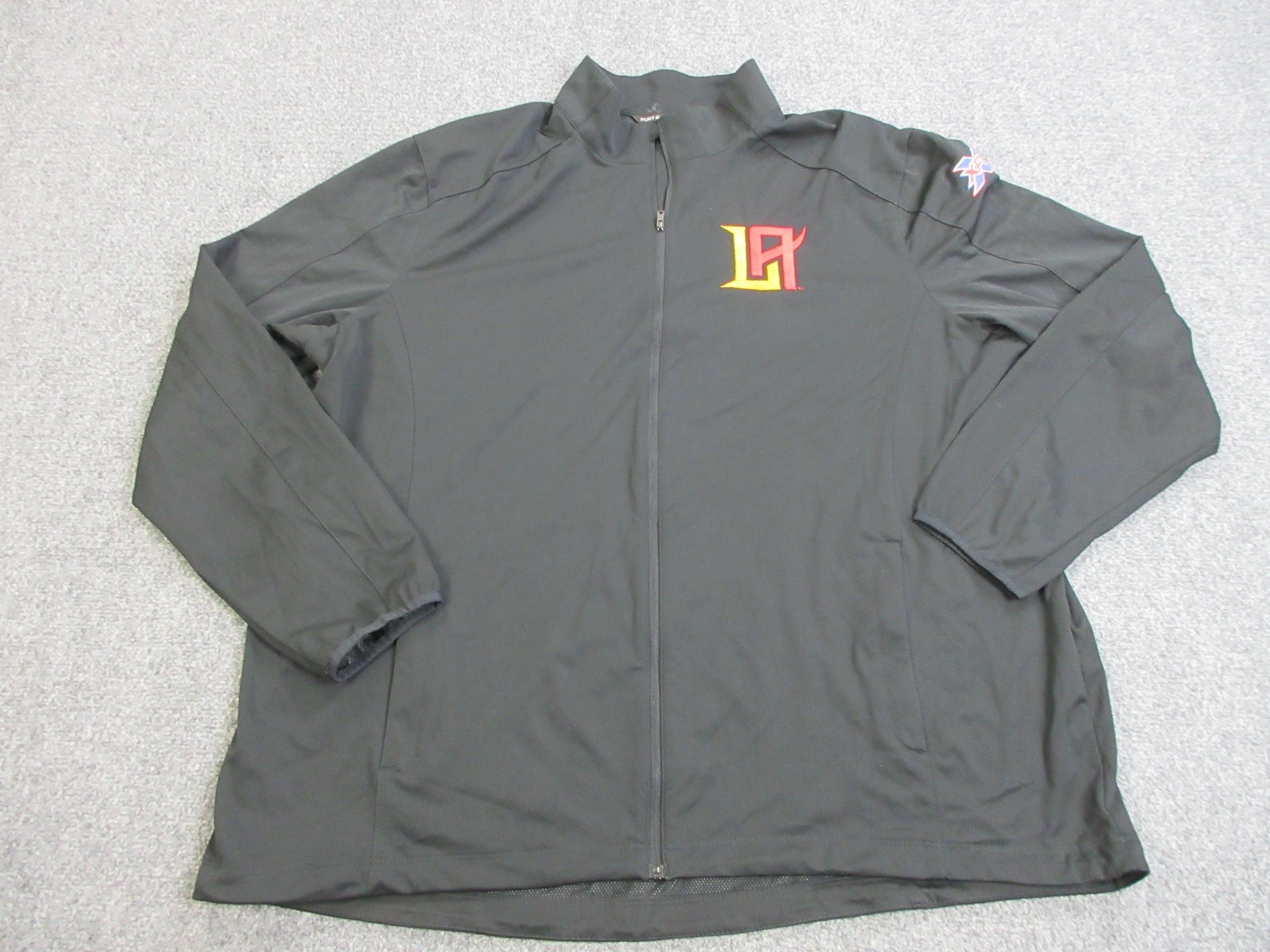 Los Angeles Wildcats Jacket Mens 3XL Black XFL Football Full Zip Lightweight