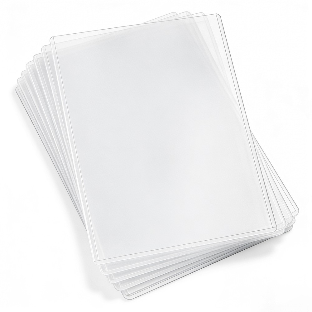 Rigid 6×9 Inch Hard Plastic Protector Sleeves for Trading Cards Photo Postcard