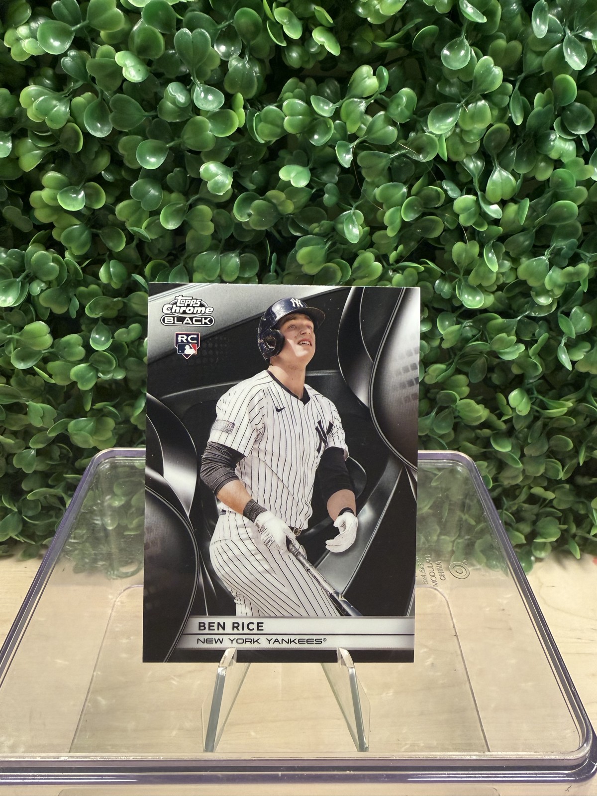 2025 Topps Chrome Black – Ben Rice #120 (RC)