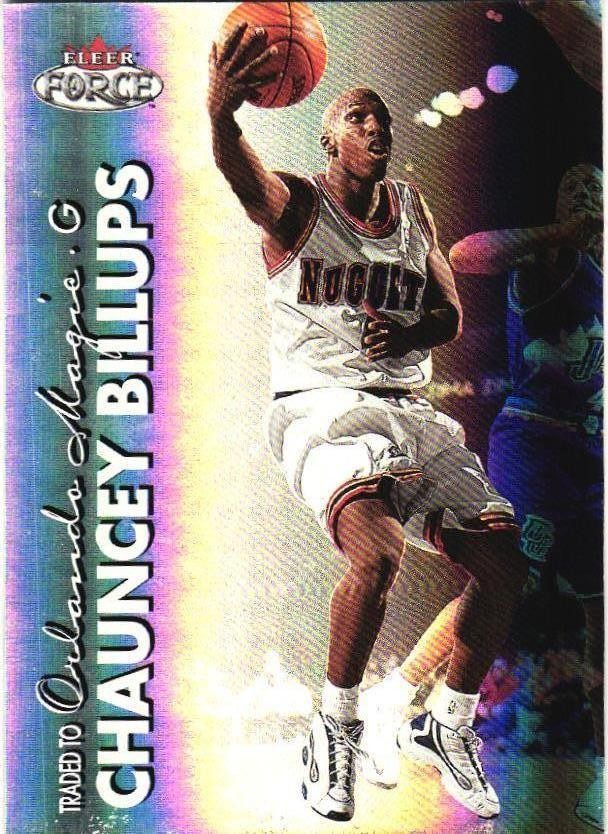 1999-00 Fleer Force #13 Chauncey Billups