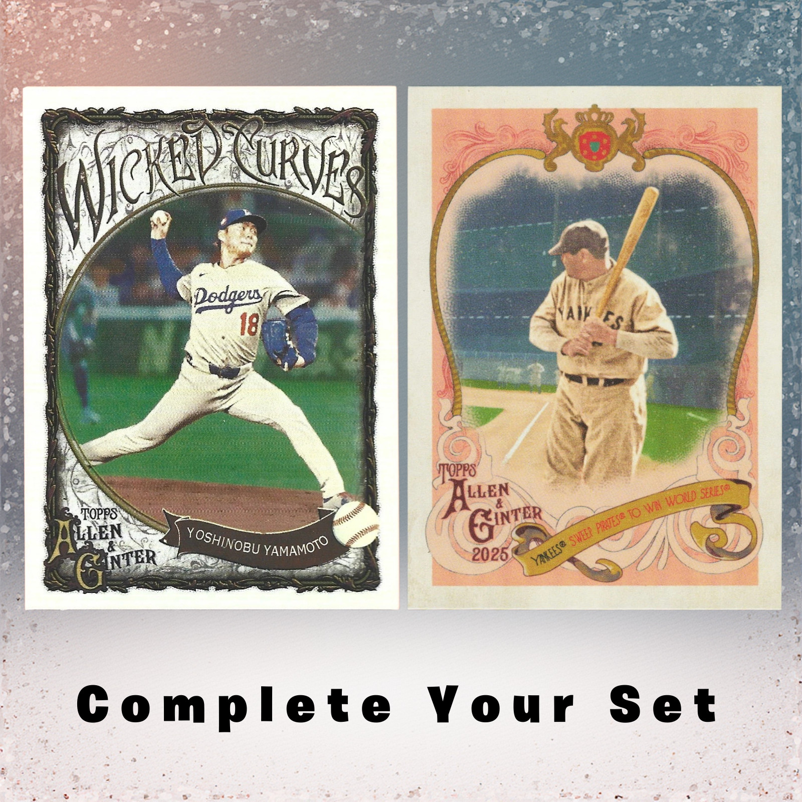 2025 Topps Allen & Ginter Wicked Curves Sweet Victory Insert Singles You Pick