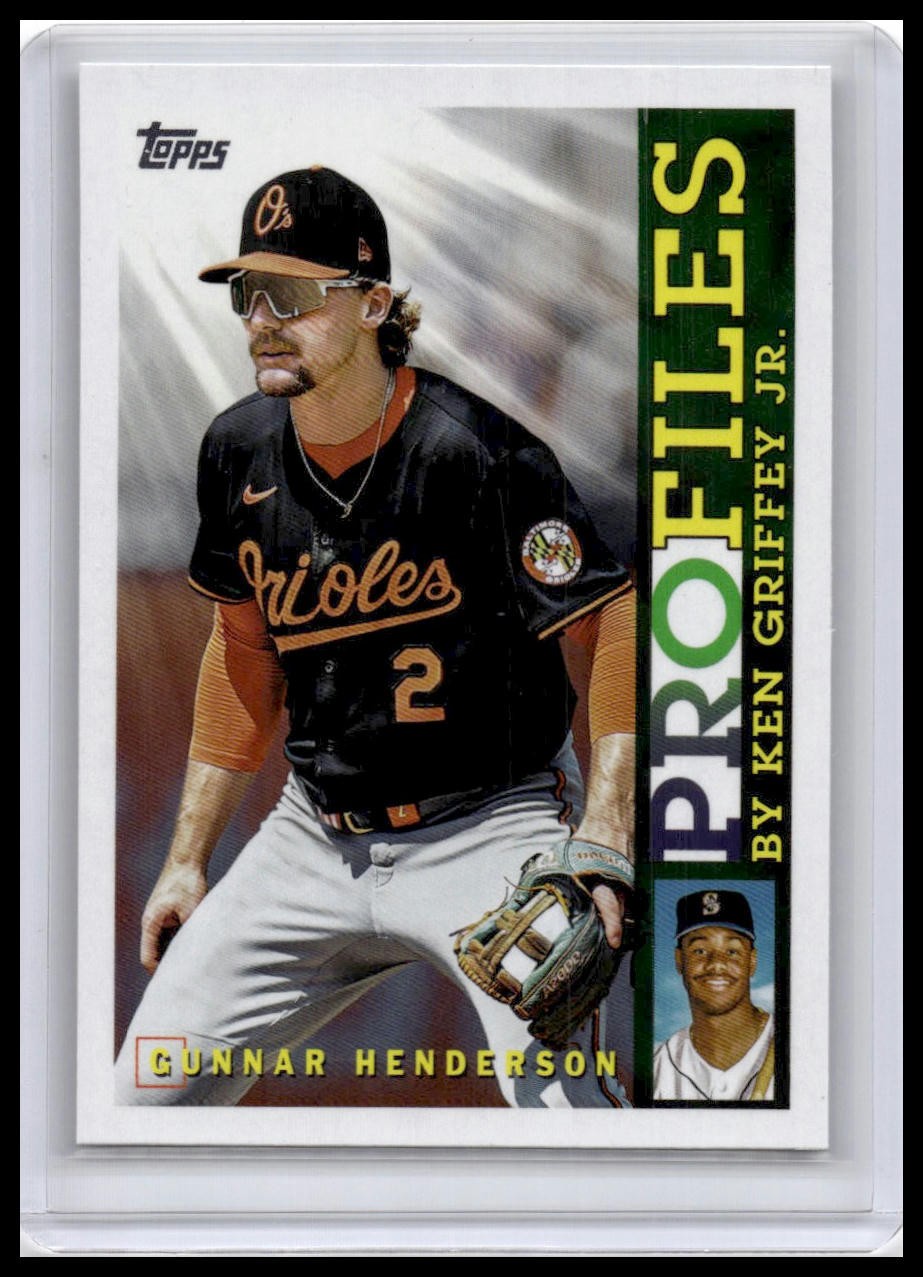 2026 Topps #TP-4 Gunnar Henderson Profiles