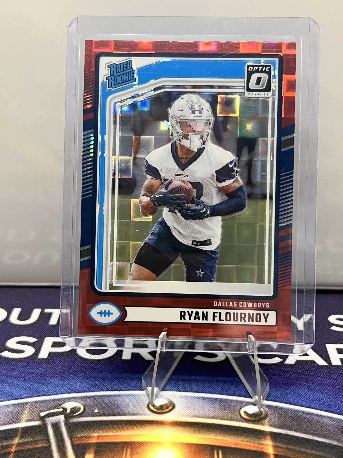 2024 Panini Donruss – Rated Rookie Ryan Flournoy #356 Optic Preview Red Pandora