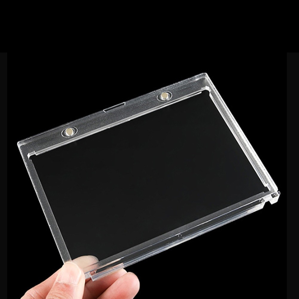 Vertical Booklet 175PT Cards Storage One-Touch Magnetic Holder UV Protection