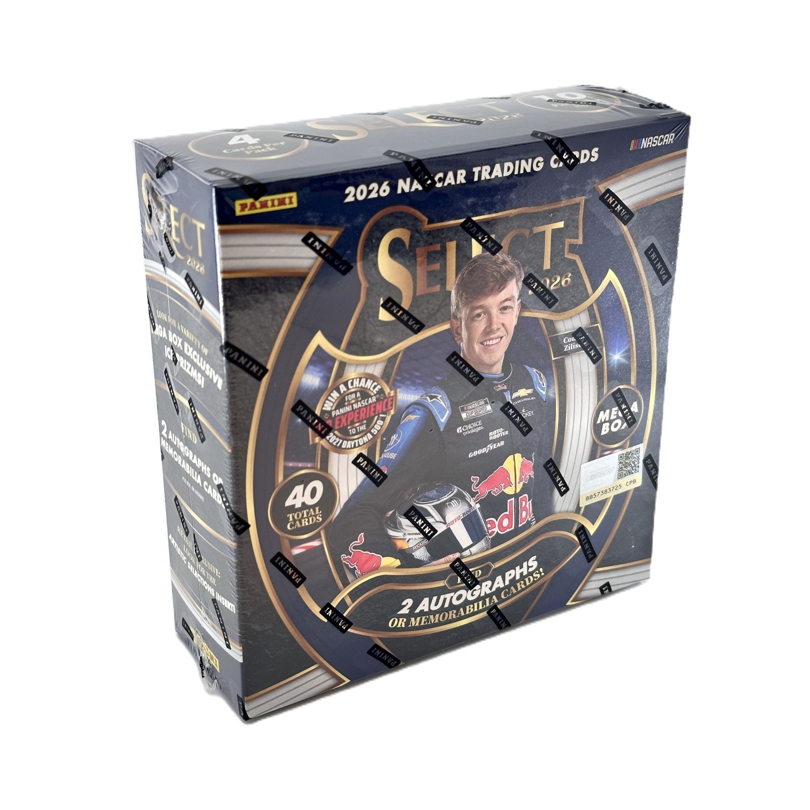 2026 Panini Select NASCAR Racing 40ct Mega Box | New & Sealed | Volume Discount
