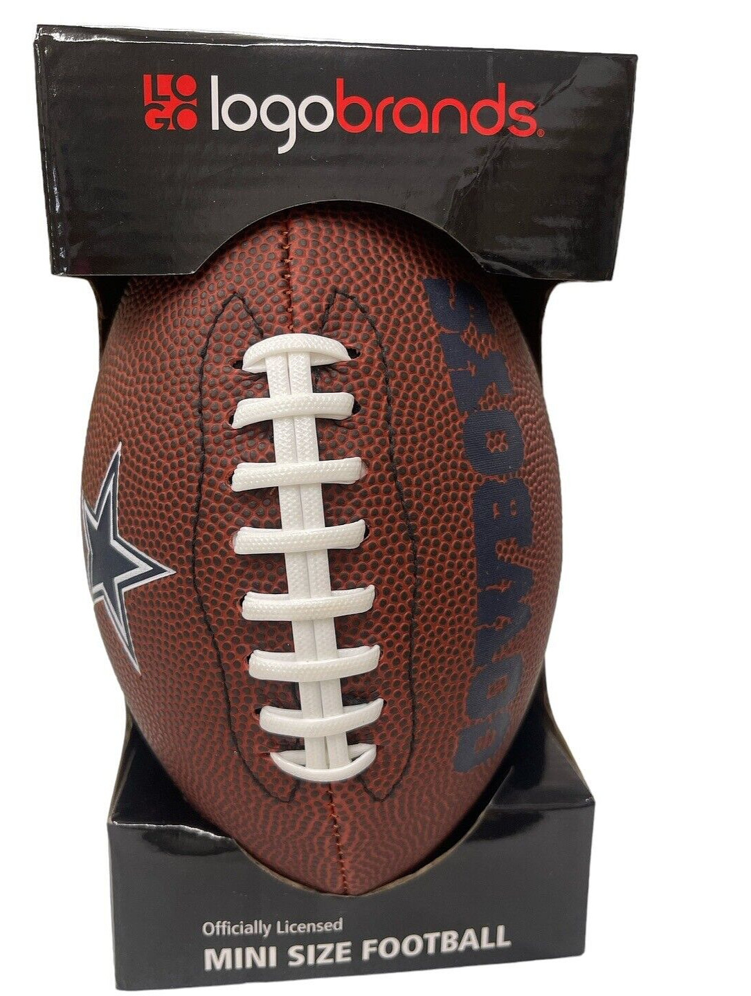 New Dallas Cowboys Logo Brands Officially Licensed Mini Size Composite Football