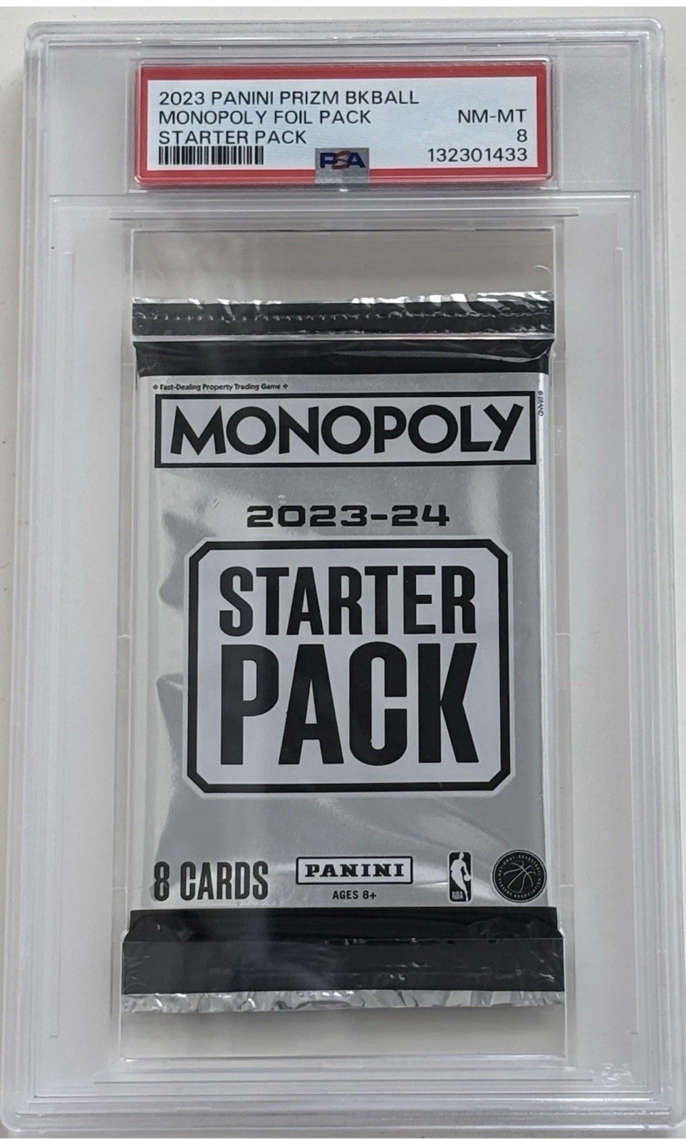 Panini 2023-24 Prizm Monopoly Victor Wembanyama PSA Factory Sealed Spurs Rare!