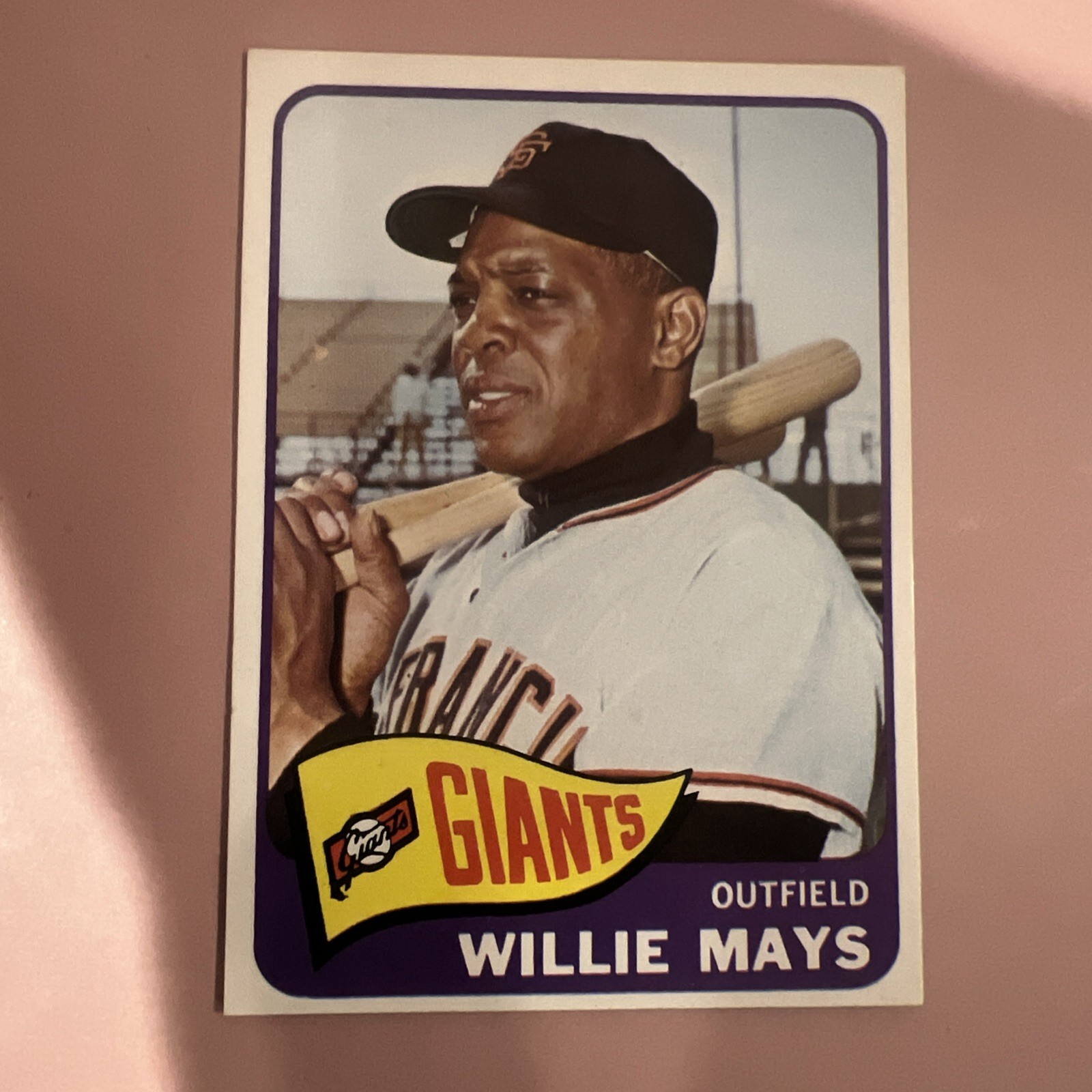 1965 Topps Willie Mays San Francisco Giants