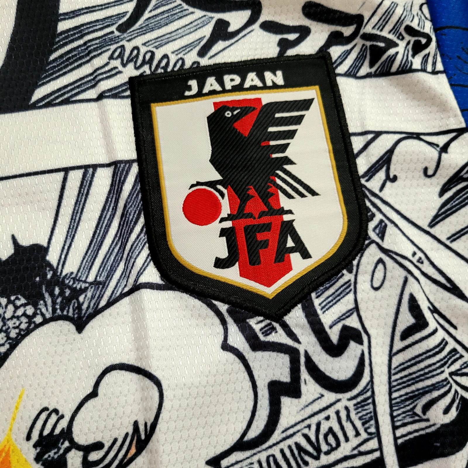 Japan Soccer Jersey One Piece Luffy Anime Gear 5 Concept Edition S,M,L,XL,XXL